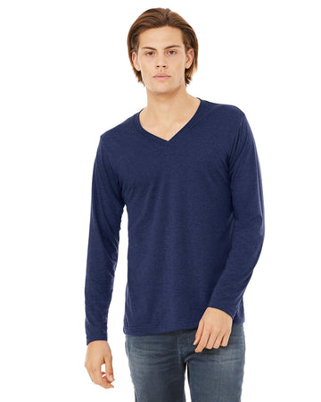BELLA + CANVAS 3425 Long Sleeve V-Neck Tee